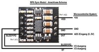 RP6 Gyro Modul - Anschluss-Schema